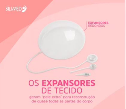 Silimed Expansores de tejido de forma redonda